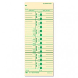 Tops Numbered Days Time Cards
