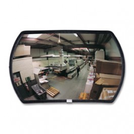 See-All Rounded Rectangular Convex Mirrors