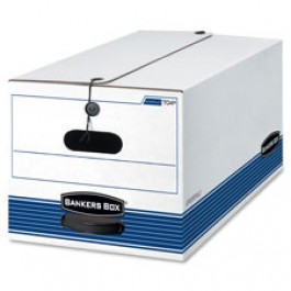 Fellowes Bankers Box Stor/Files Boxes w/Tie String