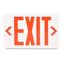 Tatco LED Exit Sign with Battery Back-Up