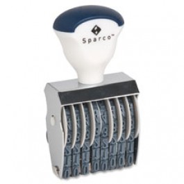 Sparco Numbering Stamps