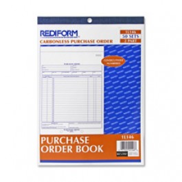 Rediform 2-part Carbonless Purchase Order Book