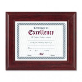 Burns Grp. Executive Mahogany Document Frame
