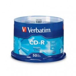 Verbatim Branded CD-R Media