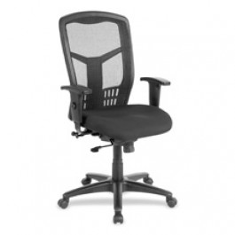 Lorell Executive High-Back Mesh Swivel Chair
