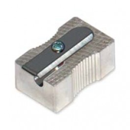 Baumgartens Compact 1-hole Metal Pencil Sharpener