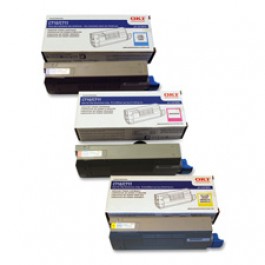 Oki Data 44318601/02/03 Toner Cartridges