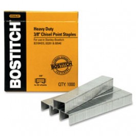 Bostitch Heavy Duty 3/8" Chisel Point Staples 