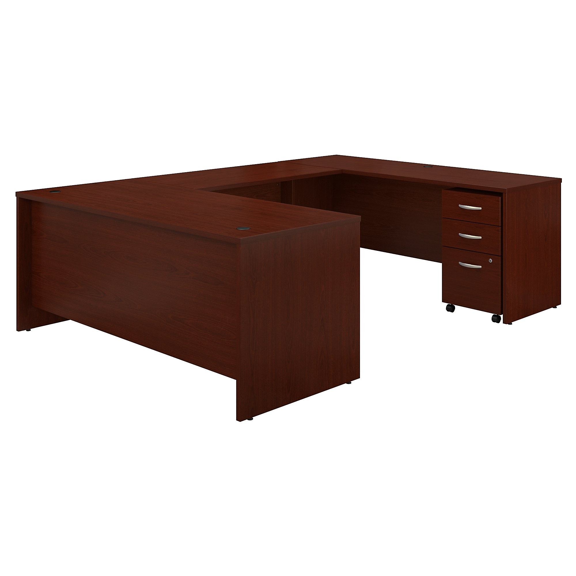 Office Supplies Bush Business Furniture SRC091MASU Mahogany Desk