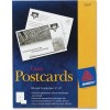 Avery 5389  Laser Postcards