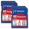 Verbatim Premium SDHC Cards