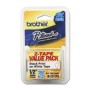 Brother P-touch Nonlaminated M Tape Value Pack