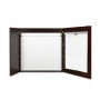 Bi-silque 2-door Ebony Conference Cabinet