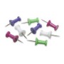 SKILCRAFT Colorful Plastic Head Pushpins